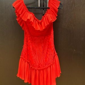 Sins and secrets red dress worn once